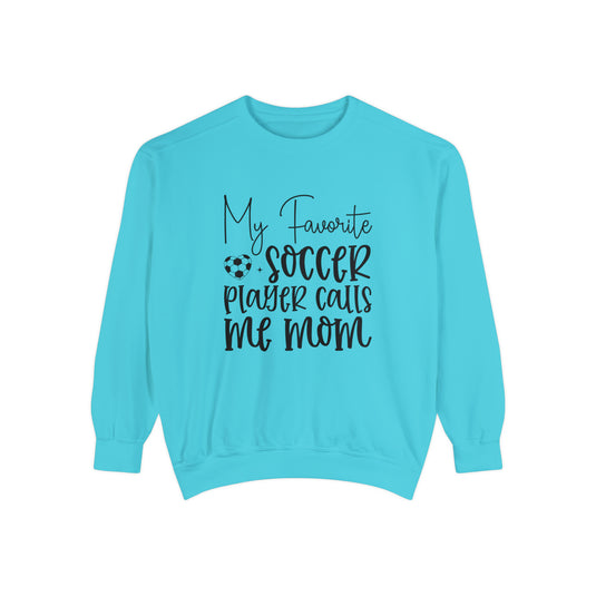 My Favorite Soccer Player Adult Unisex Premium Crewneck Sweatshirt