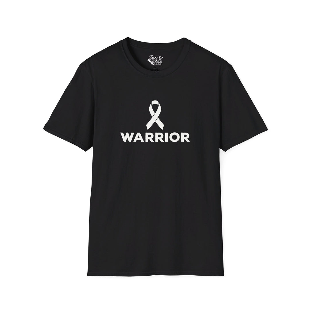 Cancer Ribbon Warrior Adult Unisex T-Shirt