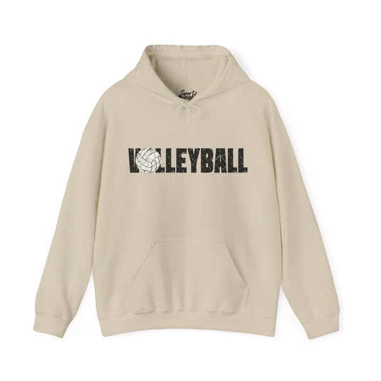 Volleyball Adult Unisex Basic Hooded Sweatshirt