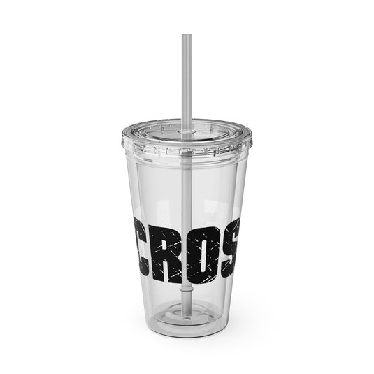 Lacrosse 16 oz Sunsplash Tumbler with Straw