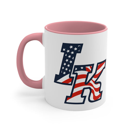 Iron Knights 11 oz Accent Mug - Flag Design