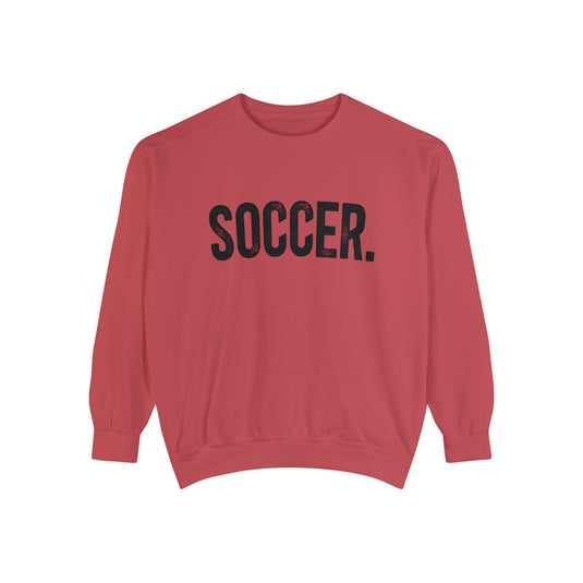 Rustic Design Soccer Adult Unisex Premium Crewneck Sweatshirt