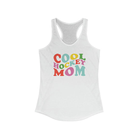 Cool Hockey Mom Women's Racerback Tank