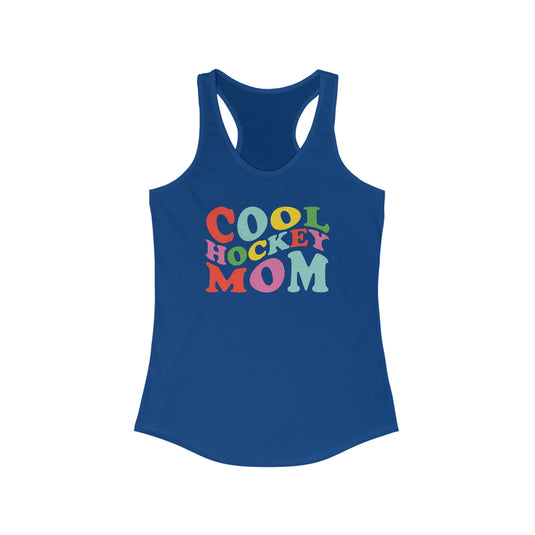 Cool Hockey Mom Women's Racerback Tank