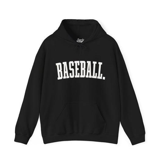 Tall Design Baseball Adult Unisex Basic Hooded Sweatshirt