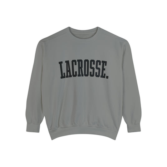 Tall Design Lacrosse Adult Unisex Premium Crewneck Sweatshirt