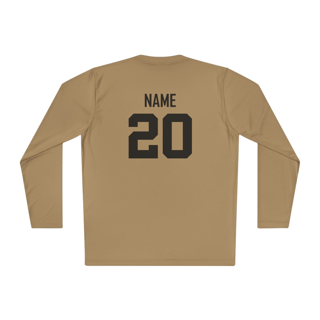 Unisex Adult Long Sleeve Competitor Moisture Wicking Shirt Color Options 1