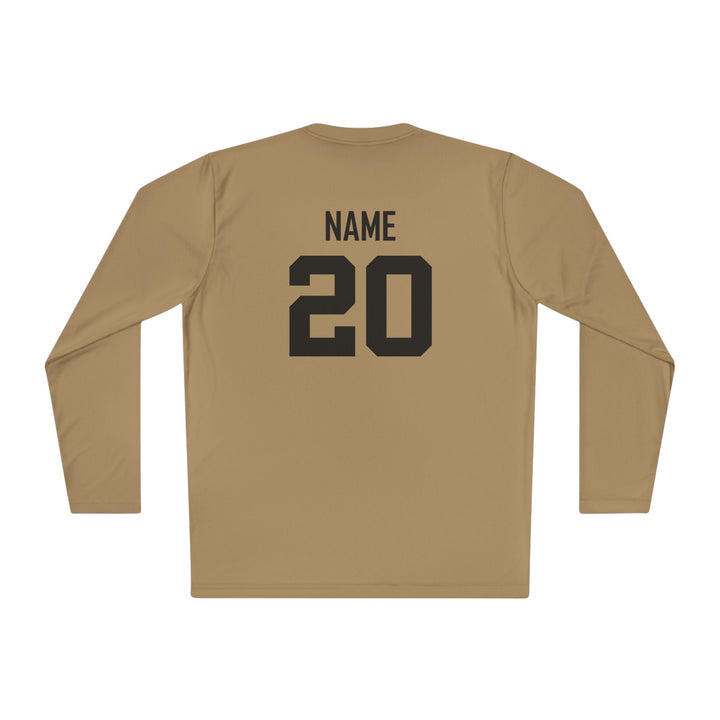 Unisex Adult Long Sleeve Competitor Moisture Wicking Shirt Color Options 1