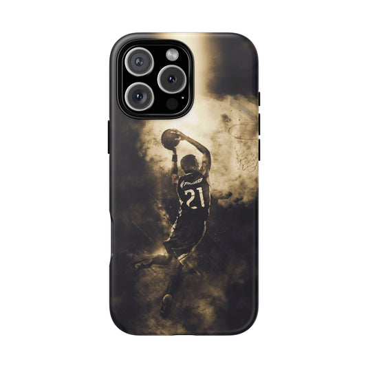 Custom Picture Tough Phone Case - Smoke Effect