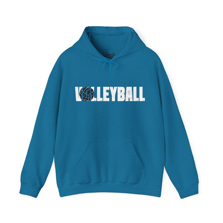 Volleyball Adult Unisex Hooded Sweatshirt
