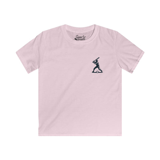 Raised in a Cage Baseball Unisex Youth Basic T-Shirt