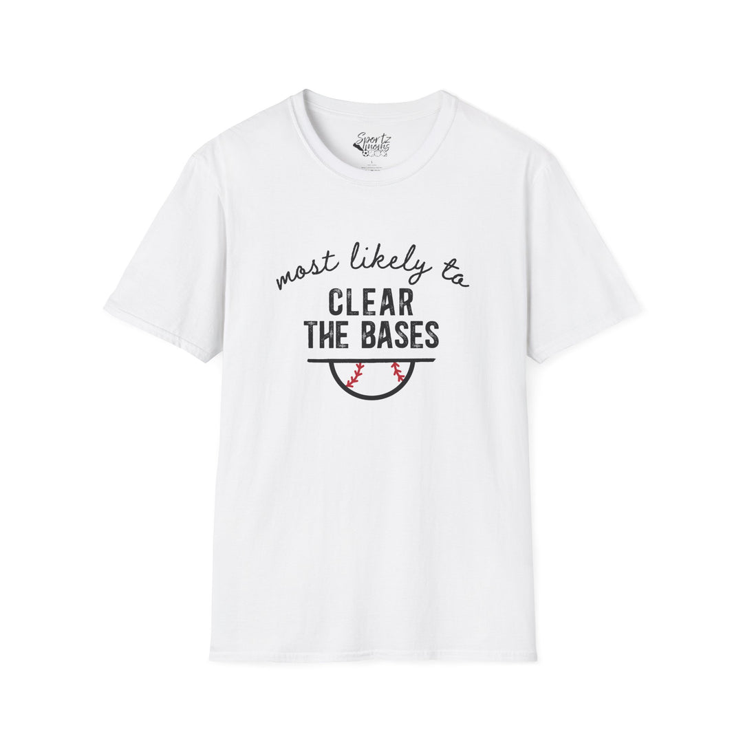 Most Likely To Baseball Adult Unisex T-Shirt