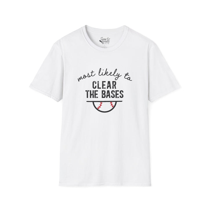Most Likely To Baseball Adult Unisex T-Shirt