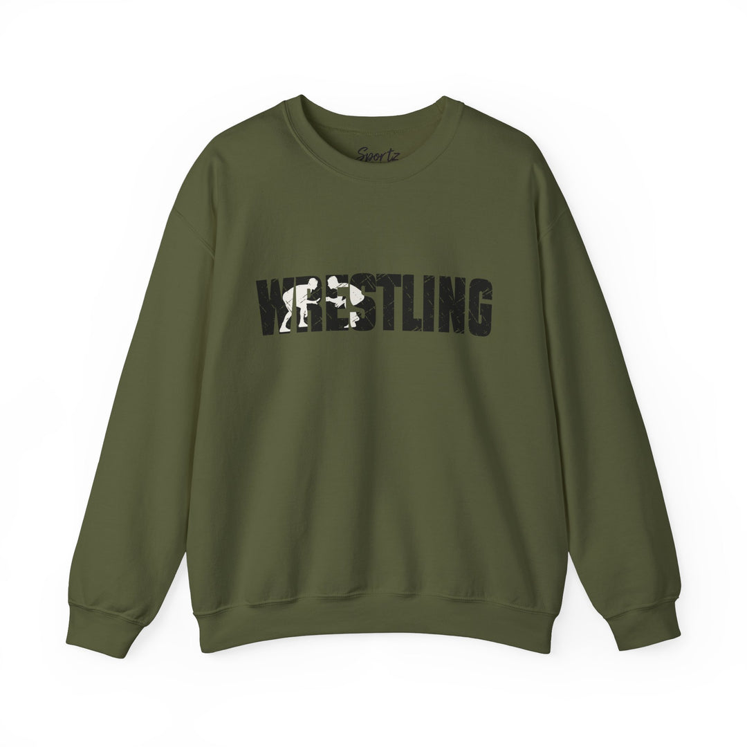 Wrestling Adult Unisex Crewneck Sweatshirt