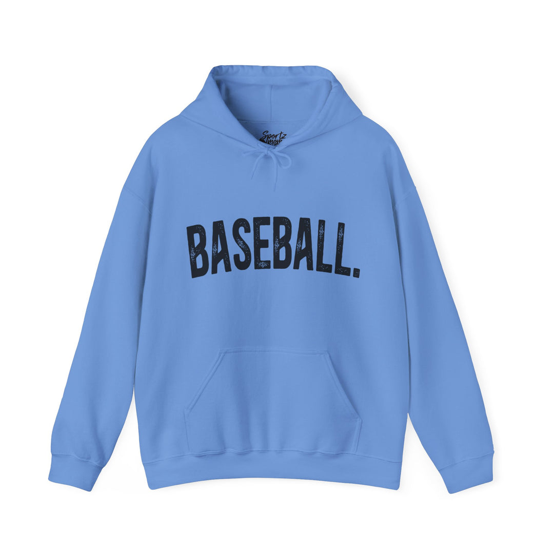 Rustic Design Baseball Adult Unisex Hooded Sweatshirt