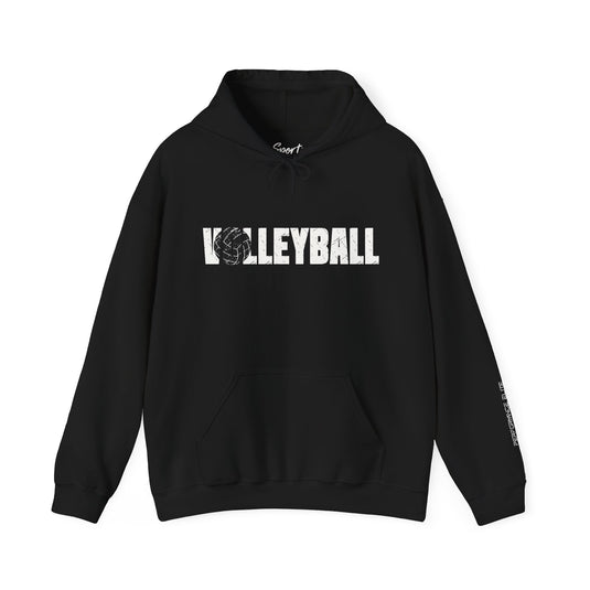 Performance Elite Volleyball Adult Unisex Basic Hooded Sweatshirt w/Logo on Left Sleeve