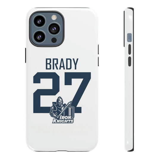 Iron Knights Phone Case w/Knight Design and Name & Number