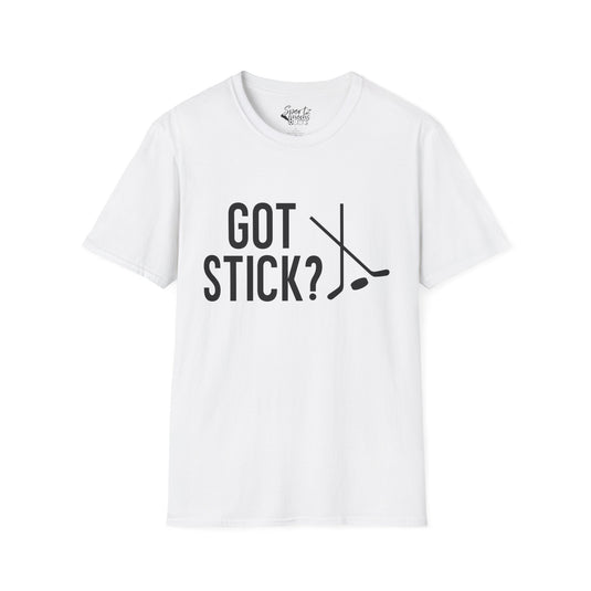 Got Stick Hockey Adult Unisex Basic T-Shirt