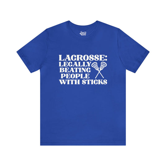 Lacrosse Legally Adult Unisex Mid-Level T-Shirt