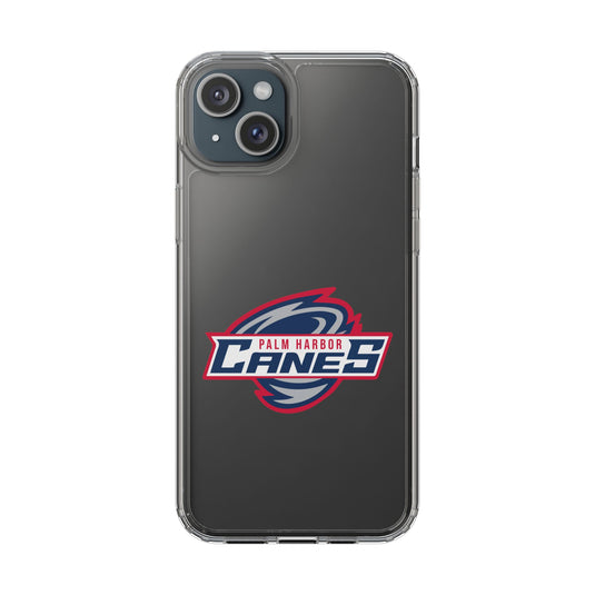 Palm Harbor Lady Canes Clear Phone Case