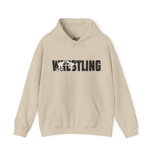 Wrestling Adult Unisex Basic Hooded Sweatshirt