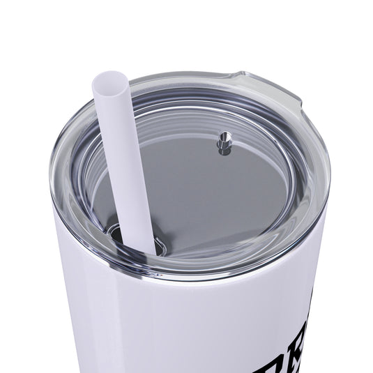 Sorry Can't Hockey Bye Tall Design 20oz Skinny Tumbler with Straw in Matte or Glossy