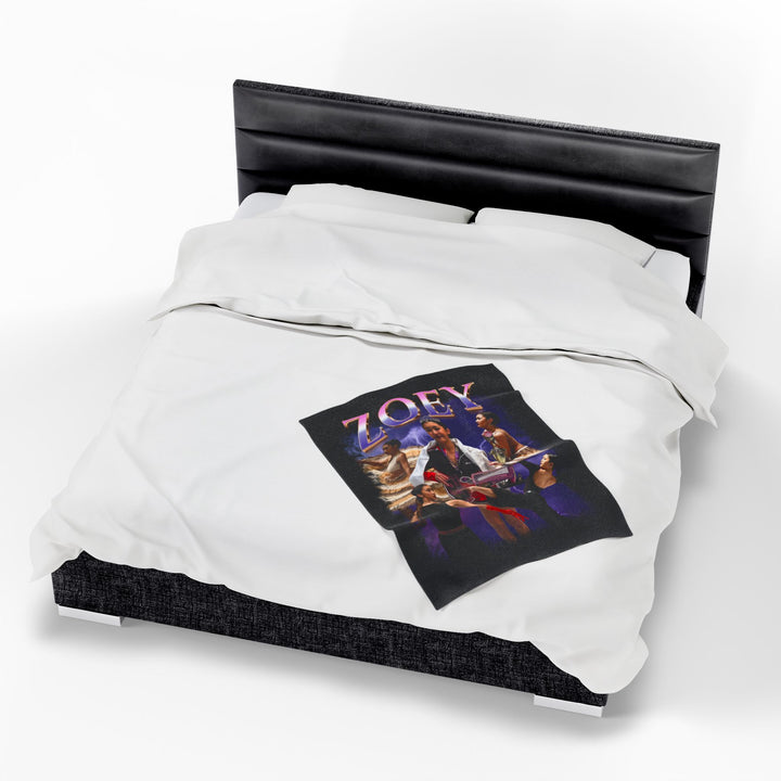 First Landing Dance Center - Fusion Design Velveteen Blanket
