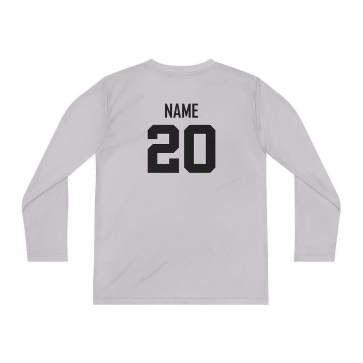 Chewsville Coyotes Unisex Youth Long Sleeve Competitor Moisture Wicking Shirt