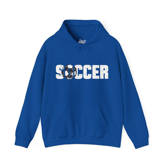 Soccer Adult Unisex Basic Hooded Sweatshirt