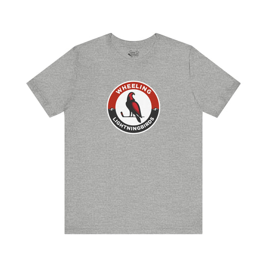 Wheeling Lightningbirds Unisex Adult Mid-Level T-Shirt