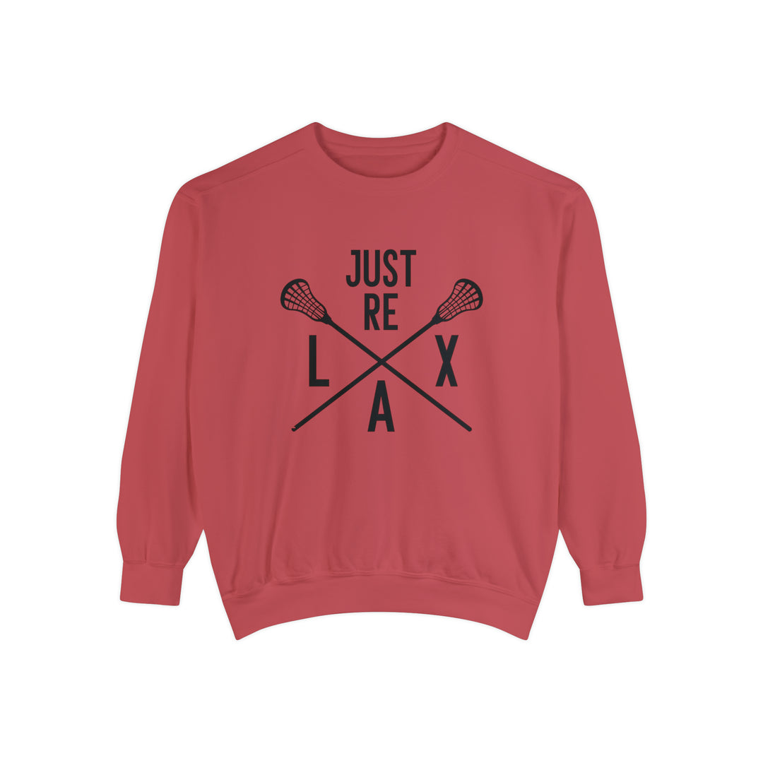 Just Re LAX Lacrosse Adult Unisex Premium Crewneck Sweatshirt
