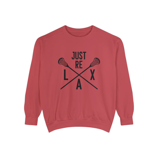 Just Re LAX Lacrosse Adult Unisex Premium Crewneck Sweatshirt