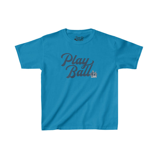 Iron Knights Basic Youth Tshirt - Play Ball Design w/Knight Logo