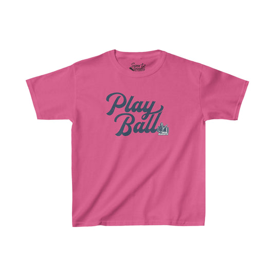 Iron Knights Basic Youth Tshirt - Play Ball Design w/Knight Logo