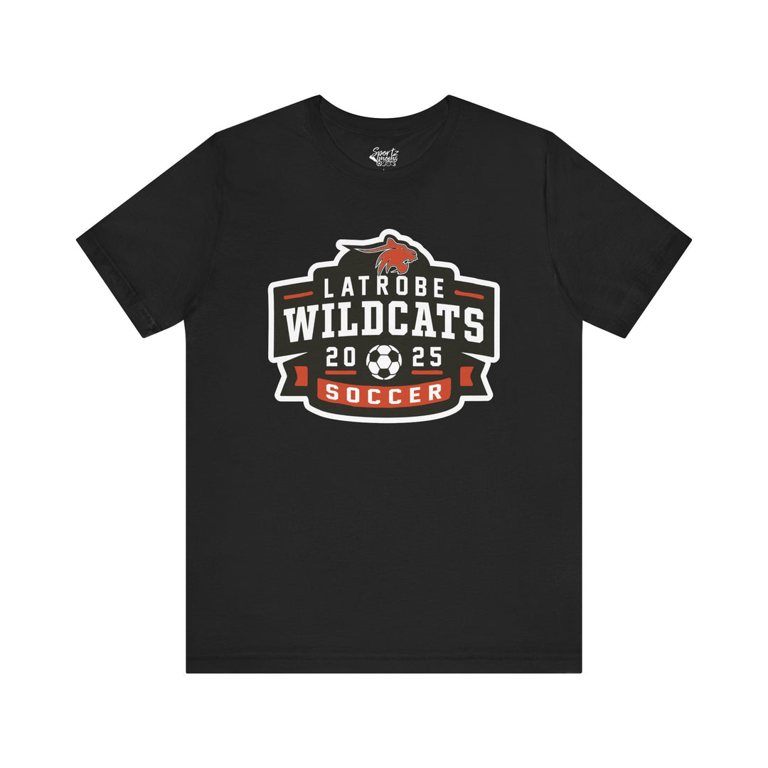 Latrobe Boys Soccer League Unisex Adult T-Shirt - Schedule on back