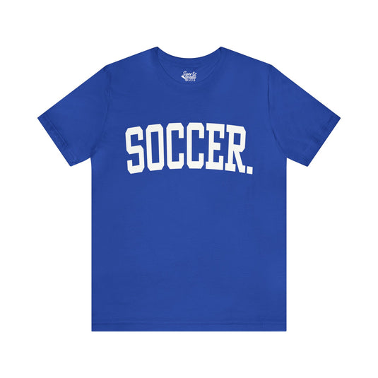 Tall Design Soccer Adult Unisex Mid-Level T-Shirt