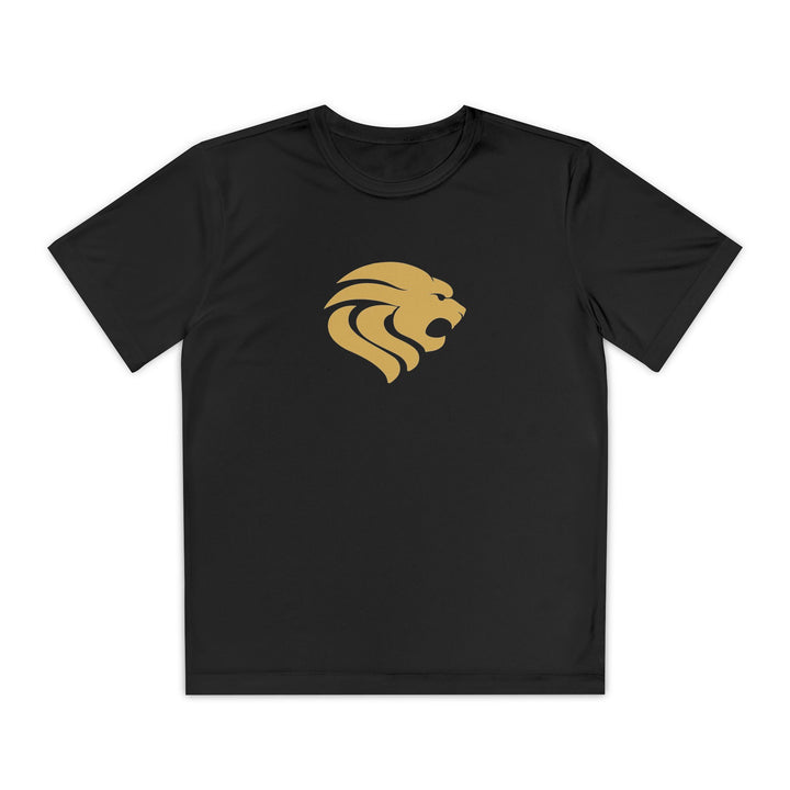 FEBA Lions Baseball Unisex Youth Short Sleeve Competitor Moisture Wicking T-Shirt