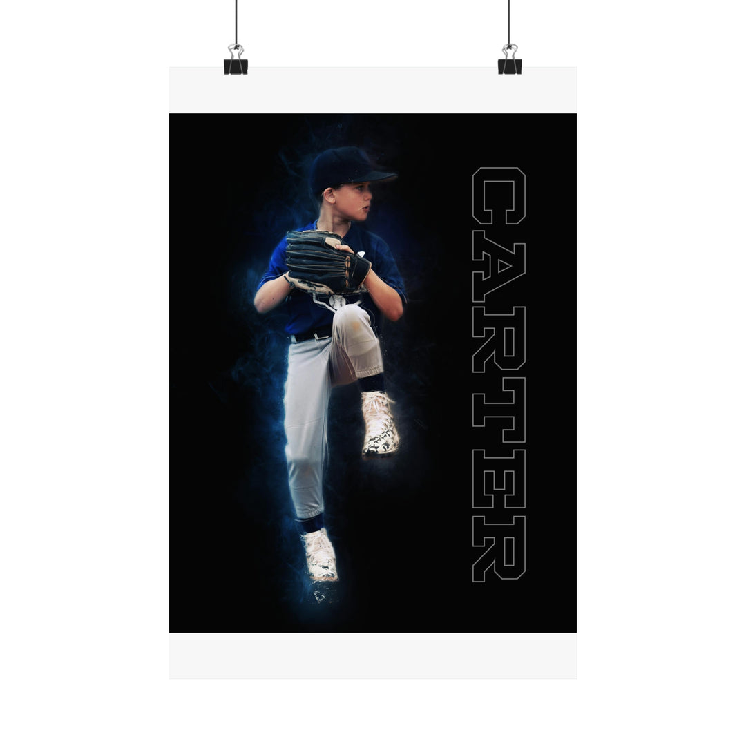 Matte Vertical Poster w/Gritty Effect