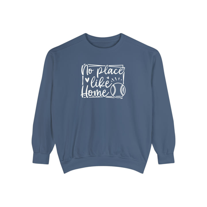 No Place Like Home Baseball Adult Unisex Premium Crewneck Sweatshirt