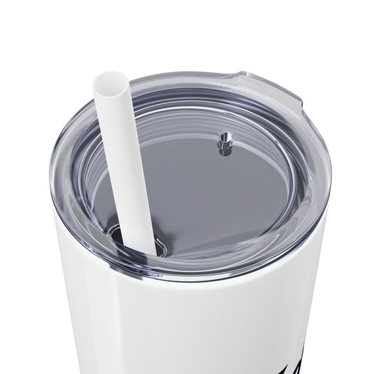 Play Ball Baseball 20oz Skinny Tumbler with Straw in Matte or Glossy