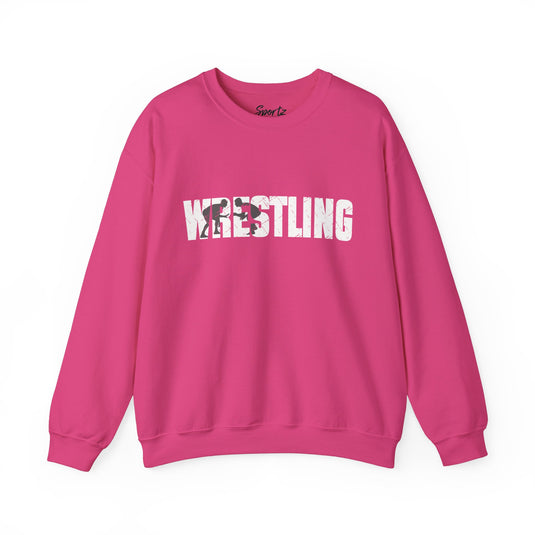 Wrestling Adult Unisex Basic Crewneck Sweatshirt