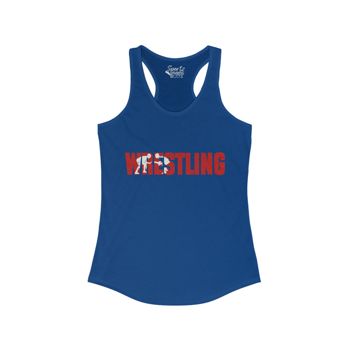 Wrestling Adult Women's Racerback Tank