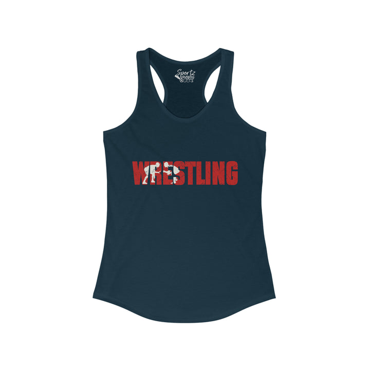 Wrestling Adult Women's Racerback Tank