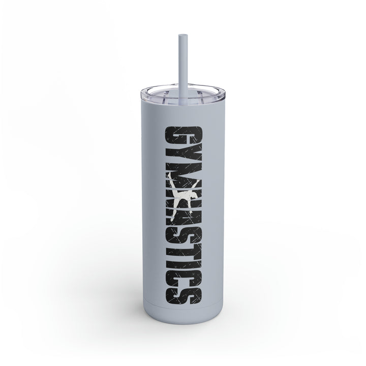 Gymnastics 20oz Skinny Matte Tumbler