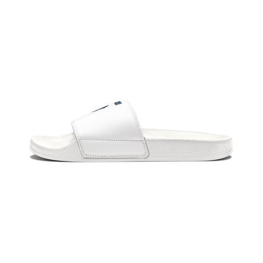 Iron Knights Women's Slide Sandals - Knight Design w/White Background