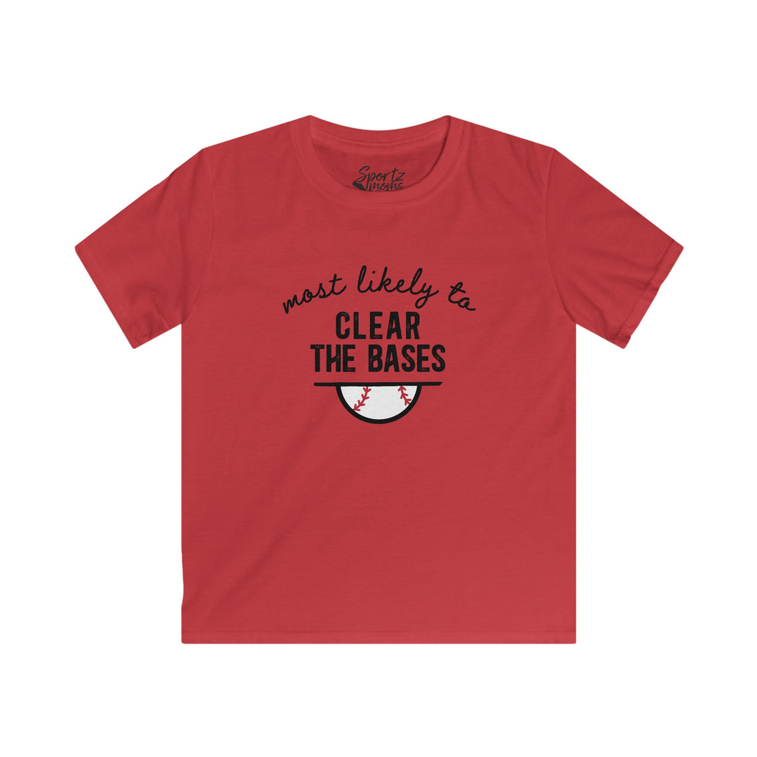 Most Likely To Baseball Youth Unisex T-Shirt