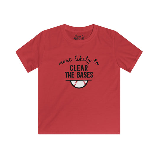 Most Likely To Baseball Youth Unisex Basic T-Shirt