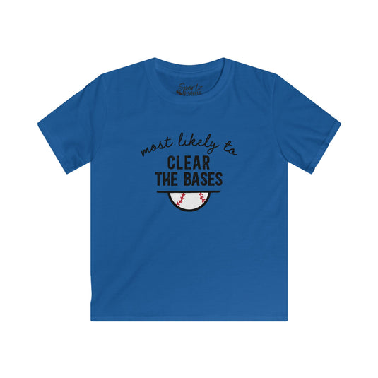 Most Likely To Baseball Youth Unisex Basic T-Shirt