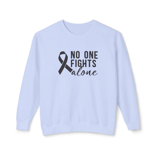 No One Fights Alone Adult Unisex Premium Crewneck Sweatshirt