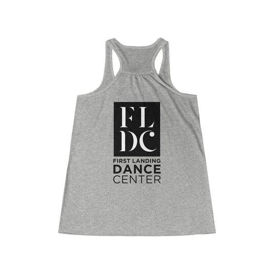 First Landing Dance Center Women's Flowy Racerback Tank